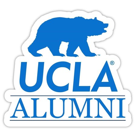 R & R IMPORTS R & R Imports STC4-C-UCLA20 ALUM 2pk UCLA Bruins 4 in. Laser Cut Alumni Vinyl Decal Sticker - Pack of 2 STC4-C-UCLA20 ALUM 2pk